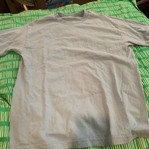 blue distressed t-shirt